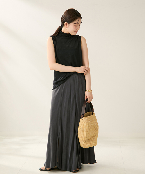 Plage silk/linen nuance プルオーバー 新品未使用 plage ニット セーター 「追加」silk/linen nuance プルオーバー