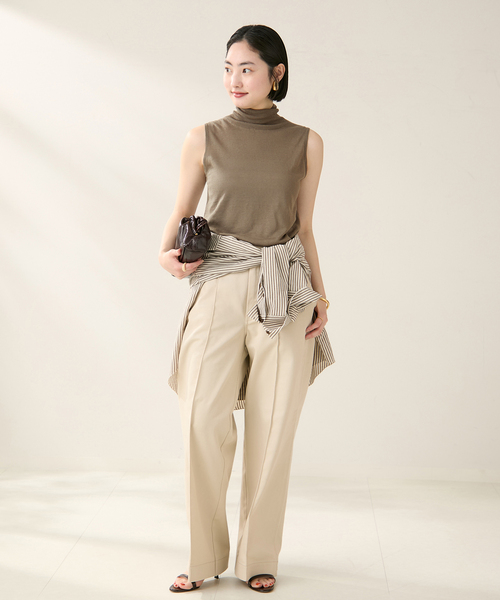 plage ニット セーター 「追加」silk/linen nuance プルオーバー