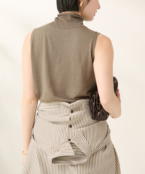 plage ニット セーター 「追加」silk/linen nuance プルオーバー