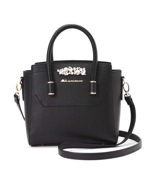 JILL by JILL STUART ブラックトートバッグ Amazon | [ジル バイ ジルスチュアート] フリルトートバッグ(小