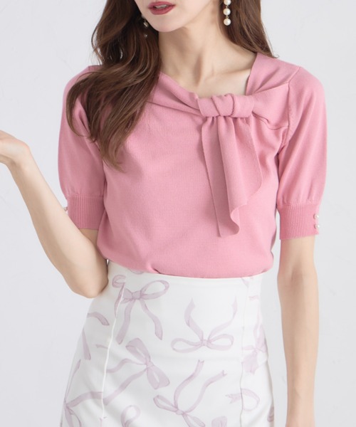 tocco closet ニット セーター 「ZOZO限定」袖パール