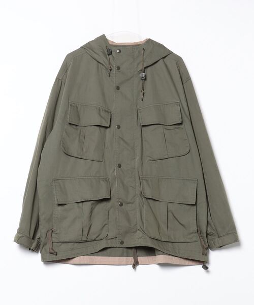 BEAMS（ビームス） マウンテンパーカー MEDIUM グリーン メンズ