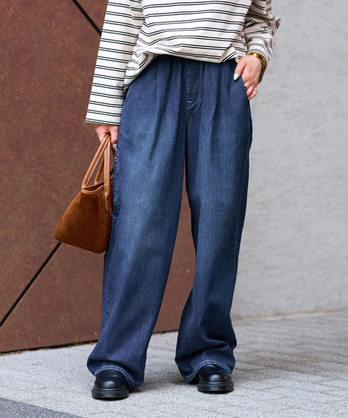 Lee / ボトム/--/デニム/BLU// Lee（リー） ジーンズ デニム デニムパンツ 別注「Lee /リー」イージー