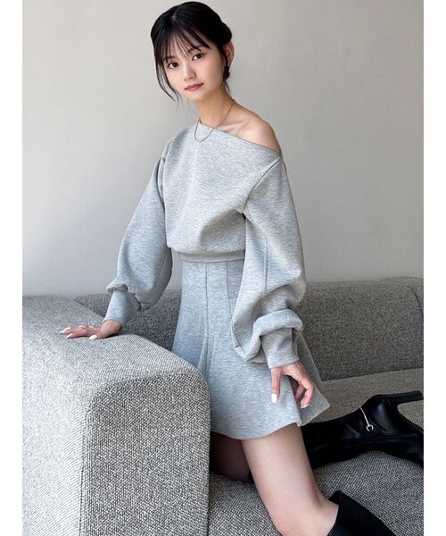 RESEXXY（リゼクシー） トレーナー スウェット ワンショルスウェット
