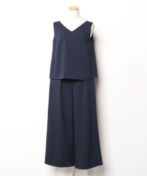 【美品】PLST 夏用セットアップ(Sサイズ) PLST 「PLST」 セットアップ S ネイビー レディース : ZOZOTOWN