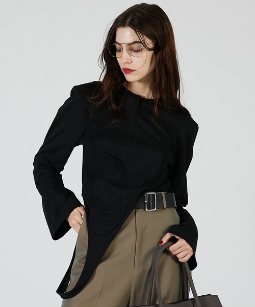 「2025Autumn Pre-Order」イレギュラーヘムトップ / Irregular Hem Top レディース
