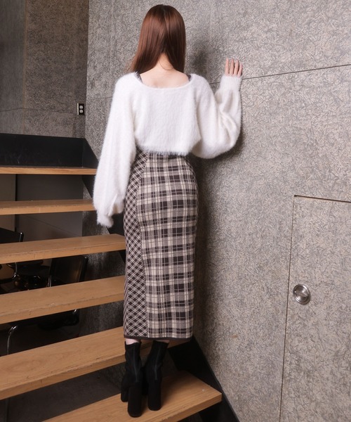 LIP SERVICE（リップサービス） ワンピース 「WEB限定」フェザー