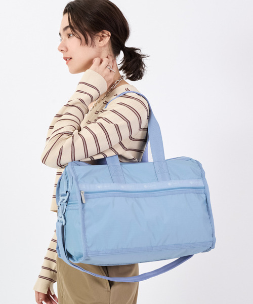 LeSportsac ボストンバッグ DELUXE MED WEEKENDER スレート