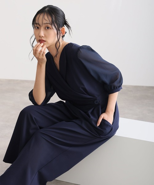 atlo（アトロ） パーティードレス パンツドレス 結婚式 二次会 パンツ