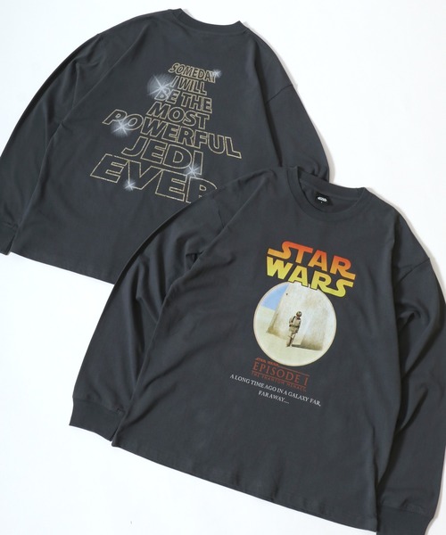 80s〜90s STAR WARS スターウォーズ ロングスリーブTシャツロンT STAR WARS tシャツ 2025AW STARWARS/スターウォーズ EPISODEI