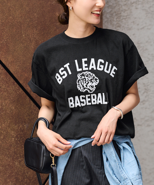 未使用タグ付　GULFCOAST SPORTSWEAR 別注CREW TEE 2 FRAMeWORK｜≪追加≫GULFCOAST SPORTSWEAR 別注CREW TEE 2