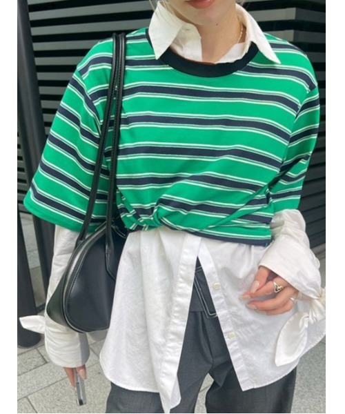 LE CIEL BLEU（ルシェルブルー） tシャツ リラックスフィット