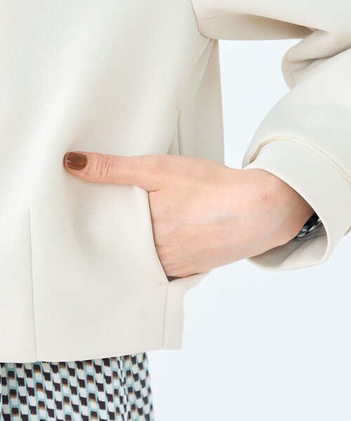 Ballsey（ボールジィ） ジャケット ノーカラージャケット リップル