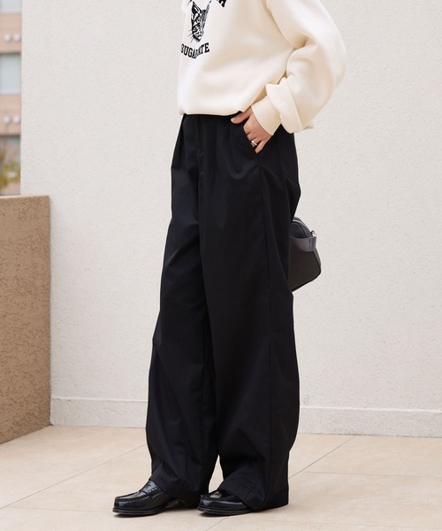 THE CRAFT CREW PRODUCTS ワイドパンツ チノパン ハイウエストワイド