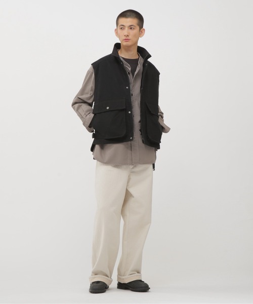 MHL.（エムエイチエル） シャツ SOFT HOPSACK メンズ : ZOZOTOWN Yahoo