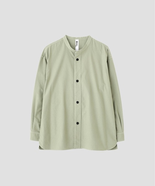 MHL.（エムエイチエル） シャツ SOFT HOPSACK メンズ : ZOZOTOWN Yahoo