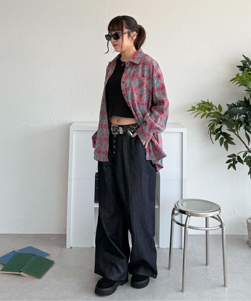 シャツ ラインストーンシャツ メンズ レディース : ZOZOTOWN Yahoo!店