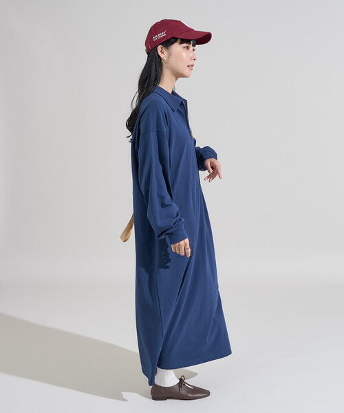 ワンピース 配色襟 ポロワンピース/ハーフジップ「限定展開」 | FREAK'S STORE | 19