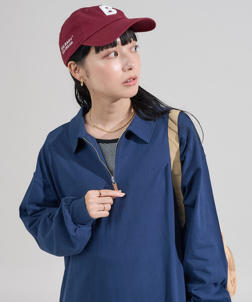 ワンピース 配色襟 ポロワンピース/ハーフジップ「限定展開」 | FREAK'S STORE | 16