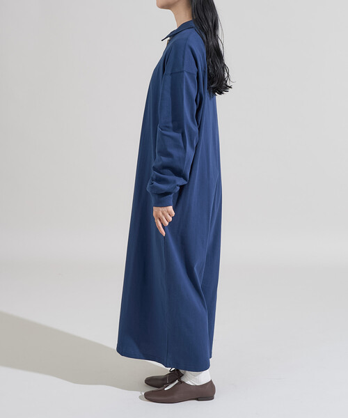 ワンピース 配色襟 ポロワンピース/ハーフジップ「限定展開」 | FREAK'S STORE | 11