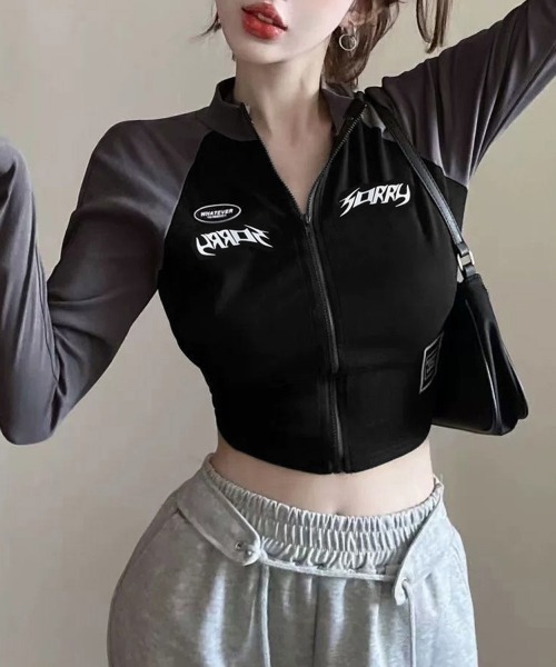 miniministore（ミニミニストア） tシャツ ロゴジップアップ