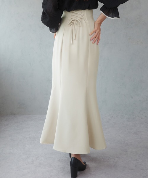 CENEA（セネア） ロングスカート X-LARGE ブルー レディース