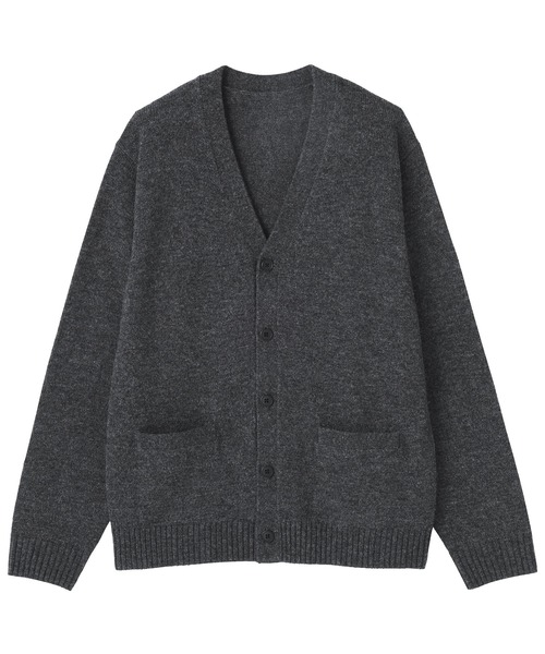 無印良品（MUJI） カーディガン 紳士 洗えるウールミドルゲージV