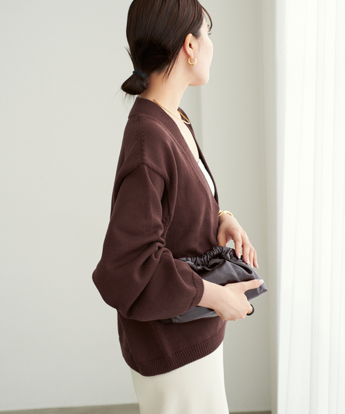 Plage★Vネックセーター plage（プラージュ） Vネックニット FREE ベージュ レディース