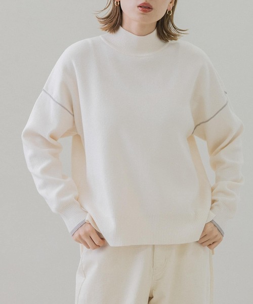 「URBAN RESEARCH Sonny Label」 長袖ニット FREE ブラック レディース_画像4