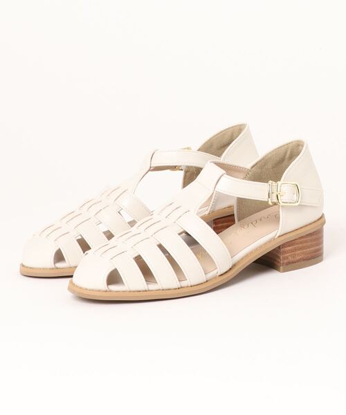 「Bridget Birkin」 フラットサンダル 23 アイボリー レディース_画像5