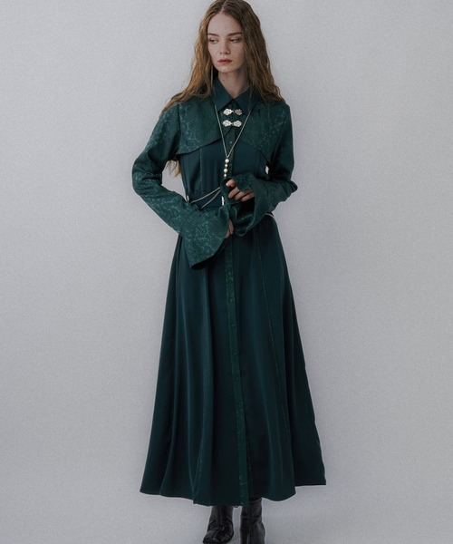 HARE（ハレ） ワンピース ジャガードチャイナボレロワンピース(HARE