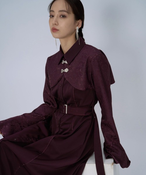 HARE（ハレ） ワンピース ジャガードチャイナボレロワンピース(HARE