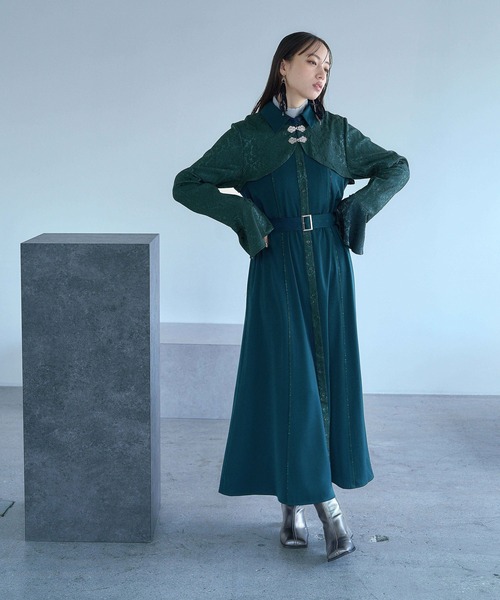 HARE（ハレ） ワンピース ジャガードチャイナボレロワンピース(HARE