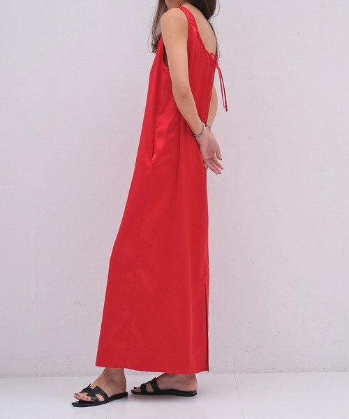 【AKTE】アクテ.ノースリーブティアードワンピース. AKTE（アクテ）の「ノースリーブティアードワンピース（ワンピース