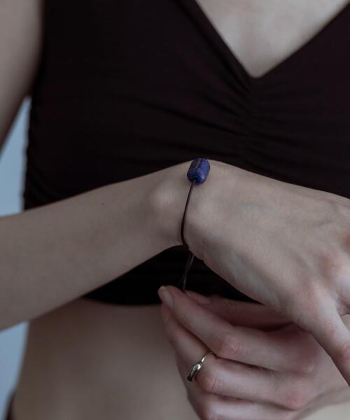 ブレスレット SMELLY so　lapislazuli bracelet レディースの画像