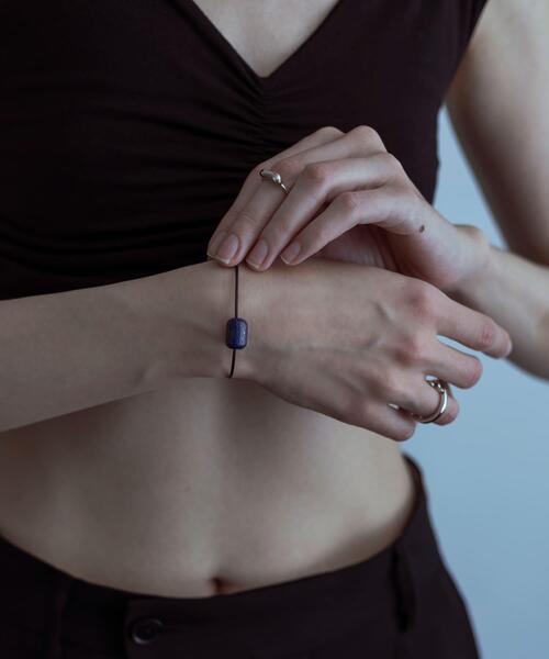 ブレスレット SMELLY so　lapislazuli bracelet レディースの画像
