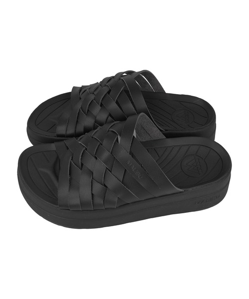 「MALIBU SANDALS」 サンダル 9 ブラック メンズ_画像8