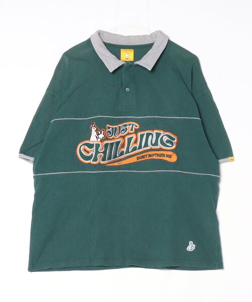 00s archive pretty green ユニオンジャック柄 ポロシャツ FR2 半袖ポロシャツ L グリーン メンズ : ZOZOTOWN Yahoo!店 - 通販