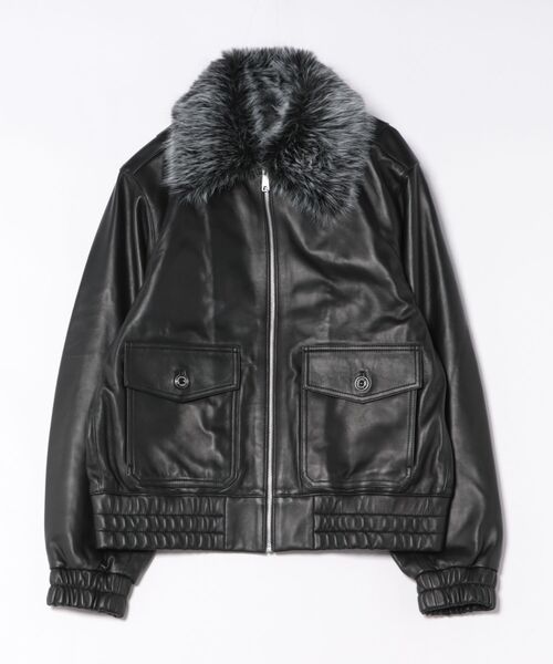 に*ん様 BUFFALO BOBS 黒 レザージャケット サイズ1 BUFFALO BOBS レザージャケット しわ加工【1】黒 変形 IDEAL - メルカリ