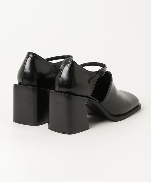 「Didot.showroom」 ヒールサンダル 25cm ブラック レディース_画像2