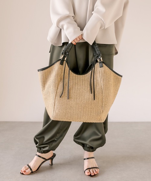 「RIVE DROITE」 トートバッグ FREE ブラック レディース_画像4