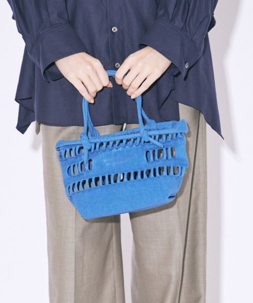 新品未使用✧ ビューティフルピープル トートバッグ かごバッグ　Sサイズ beautiful people（ビューティフルピープル） セール50%OFF トート