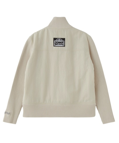 X-girl（エックスガール） ブルゾン アウター RIBBED SLEEVE WOVEN