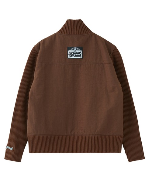 X-girl（エックスガール） ブルゾン アウター RIBBED SLEEVE WOVEN