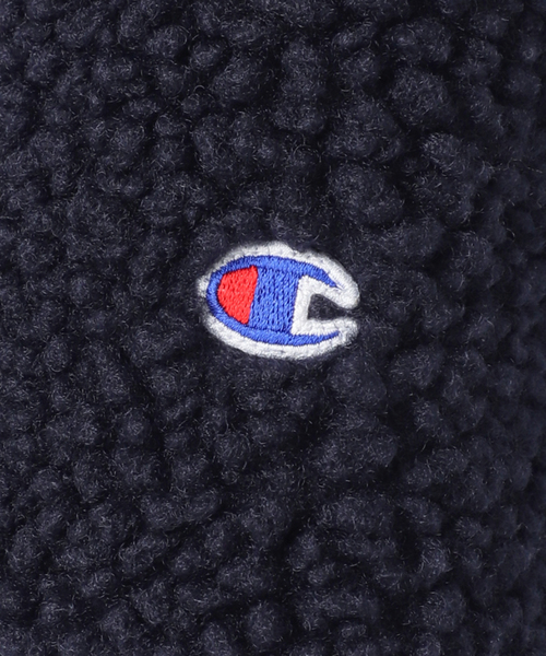 WEB限定Champion/チャンピオン別注ボアフリースジャケット ボアブルゾン 追加》別注【Champion/チャンピオン】ボアフリースジャケット