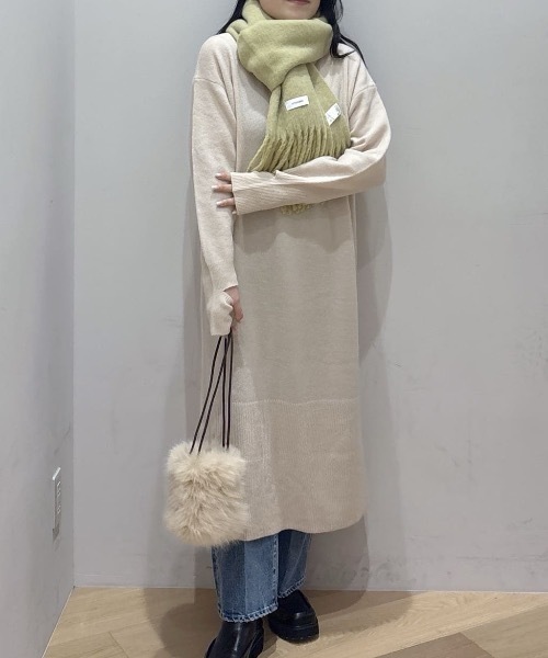 STYLEMIXER（スタイルミキサー） ワンピース ルーズウールニット