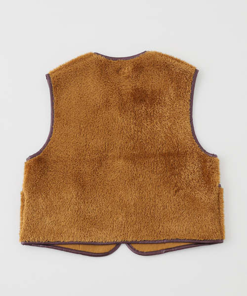 EDIFICE（エディフィス） ブルゾン アウター パイピング ファー ベスト