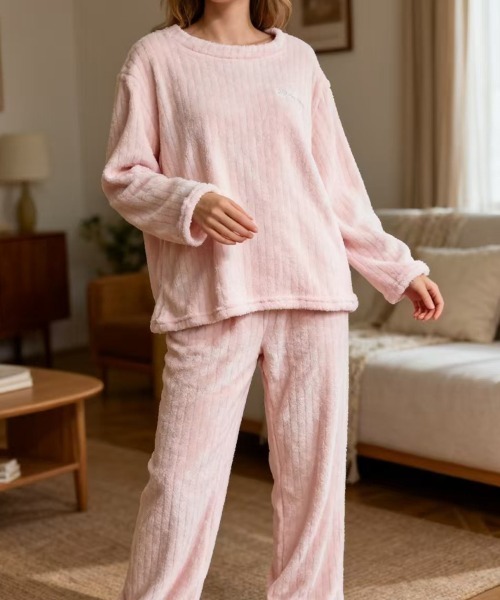 Sally Lunn パジャマ ルームウェア もこもこルームウェア レディース