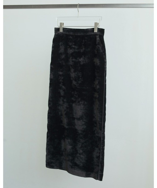 anuke（アンヌーク） スカート Velvet Straight Skirt : ZOZOTOWN