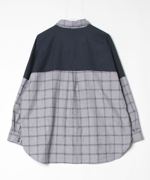 「Casper John」 長袖シャツ SMALL パープル メンズ_画像2